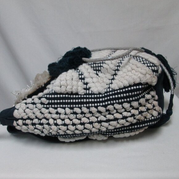 Steve Madden crochet shoulder backpack purse satchel Studded convertible large - Picture 7 of 11